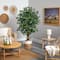5.5ft. Palace Ficus Artificial Tree with in Handmade Natural Jute and Cotton Planter